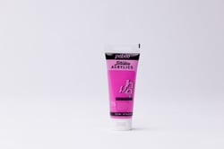 Tube 100 ml de peinture acrylique Pébéo - Studio Acrylics - Fine - violet fushia