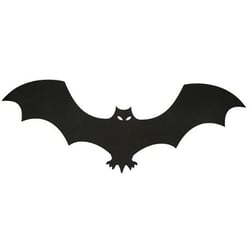 Lot de 8 sets de table chauve-souris Artyfêtes - Noir - 48,5 x 18,3 cm