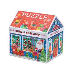 Puzzle Crayola - L'atelier du père Noël - Noël - 50 pièces