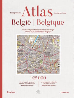 Atlas topographique Belgique : L'atlas le plus détaillé de la Belgique
