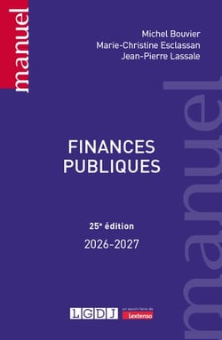 Finances publiques (édition 2026/2027)