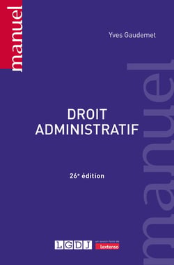 Droit administratif (26e édition)