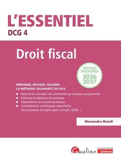 DCG 4 : Droit fiscal (édition 2026/2027)
