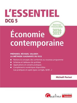DCG 5 : Economie contemporaine (édition 2026/2027)