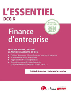 DCG 6 : Finance d'entreprise