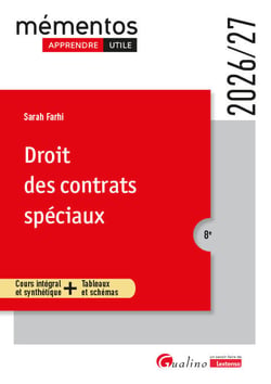 Droit des contrats speciaux - cours integral et synthetique + tableaux et schemas