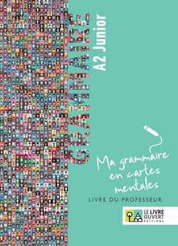 Grammaire A2 Junior - Ma grammaire en cartes mentales - Livre du professeur