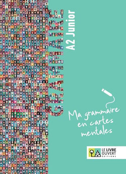 Grammaire A2 Junior - Ma grammaire en cartes mentales - Livre de l'élève