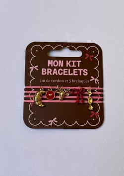 Kit bracelet gourmand gâteau - Collection Noël 2026