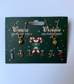 Colliers matchi tradi - collection Noël 2026