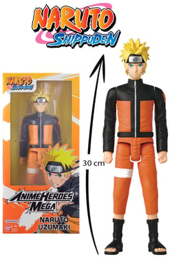 Figurine Anime Heroes - Naruto - 30 cm - Modèle aléatoire - Produit vendu à l'unité