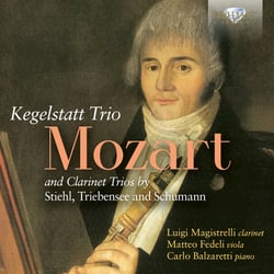 Kegelstatt Trio and Clarinet Trios by Stiehl, Triebensee and Schumann