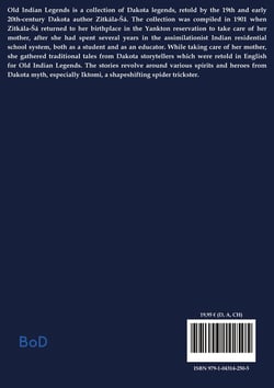 Old Indian Legends : by Zitkala-Sa