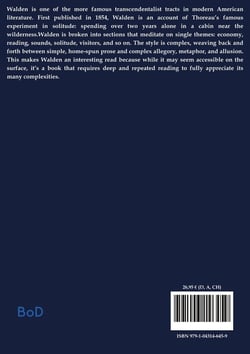 Walden : by Henry David Thoreau