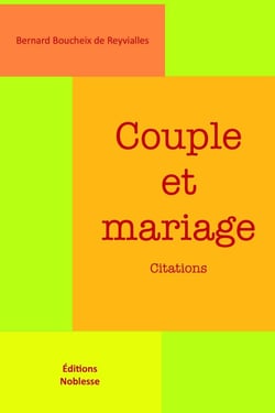 Couple et mariage, citations