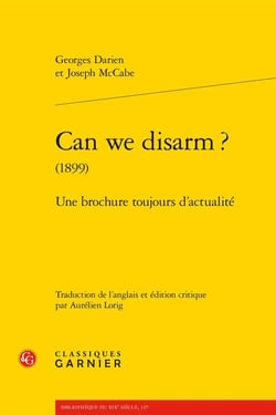 Can we disarm ? (1899) : Une brochure toujours d'actualité
