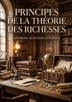 Principes de la théorie des richesses : Une analyse des principes fondamentaux de la théorie des richesses par Antoine Augustin Cournot, explorant la valeur d'échange et la science économique.