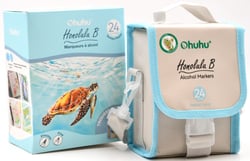 Lot de 24 marqueurs alcool pointe double - Ohuhu - Honolulu B teintes pastel