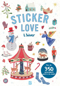 Sticker love - L'hiver