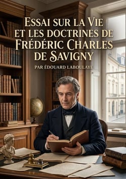 Essai sur la vie et les doctrines de Frédéric Charles de Savigny : Une étude sur la vie et les idées de Frédéric Charles de Savigny, figure marquante de l'École historique du droit, par Édouard Laboulaye.