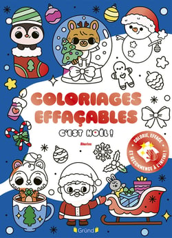 Coloriages effaçables - C'est Noël