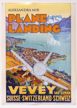 Plane Landing Vevey