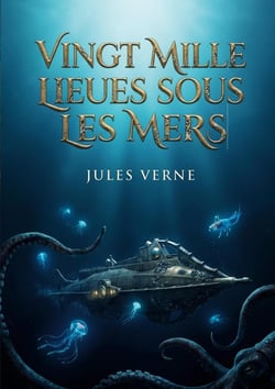 Vingt mille lieues sous les mers : Les aventures sous marines du professeur Aronnax à bord du Nautilus, un récit de science fiction classique par Jules Verne.