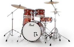 Pearl batterie acoustique Roadshow+ rock 22" + pack Sabian - Solar Burnt Orange Sparkle