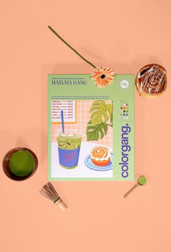 Peinture par numéro Color Gang - Matcha Gang
