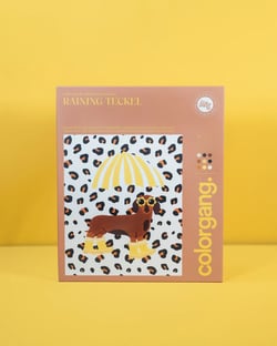 Peinture par numéro Color Gang - Raining teckel