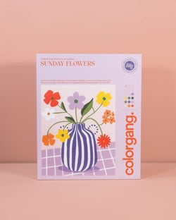 Peinture par numéro Color Gang - Sunday flowers