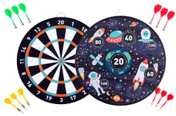 Jeu de fléchettes cible double faces - Wilson Jeux