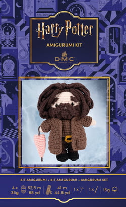 Kit amigurumi DMC - Harry Potter Hagrid