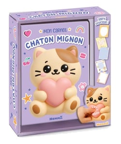 Mon carnet - Chaton mignon