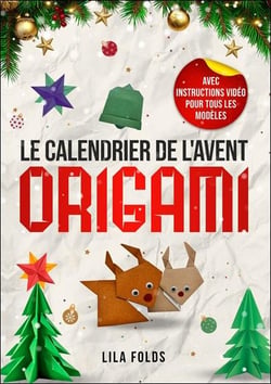 Le calendrier de l'avent - origami - avec instructions video pour tous les modeles