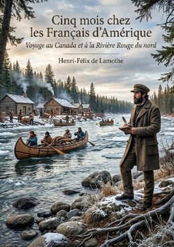 Cinq mois chez les Français d'Amérique  - Voyage au Canada et à la Rivière Rouge du nord : Un récit de voyage immersif au coeur du Canada français et de la région de la Rivière Rouge au XIXe siècle