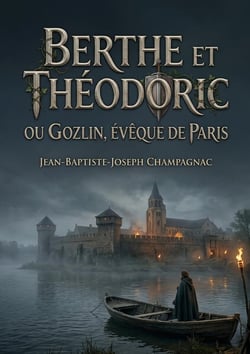 Berthe et Théodoric Ou Gozlin, évêque de Paris : L'histoire de Berthe et Théodoric sous la tutelle de Gozlin, évêque de Paris, face aux invasions normandes au IXe siècle