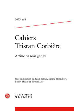 Cahiers Tristan L'Hermite n.8 : Artiste en tous genres (édition 2025)