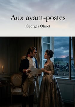 Aux avant-postes : Une comédie en un acte de Georges Ohnet, reflet des tensions et des émois à la veille d'une bataille décisive, où l'amour et le devoir s'entremêlent.