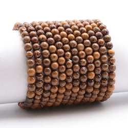 Bracelet Camille ambiance nature - Jaspe peau de serpent 
