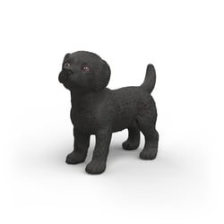 Figurine chiot labrador noir - Schleich