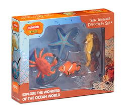Set de figurines de découverte des animaux marins - Schleich