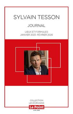Le point : Les écrivains du point n.1 : Le journal de Sylvain Tesson