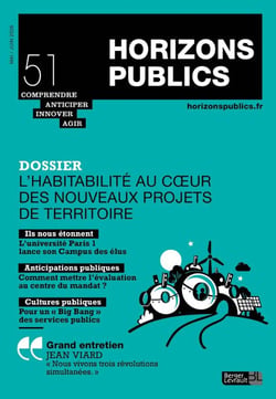 Horizons publics n.51 : L'habitabilité au coeur des nouveaux projets de territoire