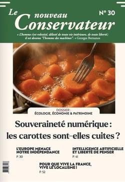 LE NOUVEAU CONSERVATEUR N°30 : Souveraineté numérique: les carottes sont-elles cuites?