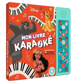 Mon Livre Karaoké : Apprends à chanter les 20 plus belles chansons des films !