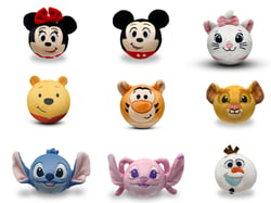 Anti-stress Squashkins mini peluche Wtt - Disney - Multicolore - 8 x 8 x 8 cm - Modèle aléatoire - Produit vendu à l'unité