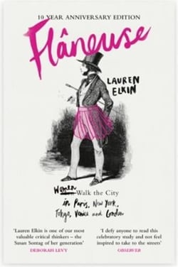 Flâneuse women walk the city in Paris, New York, Tokyo, Venice and London