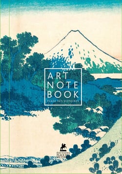 Notebook Hokusai - La Grande Vague de Kanagawa - Carnet de notes Place des Victoires