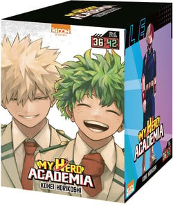 Coffret integrale my hero academia vol. 36 a 42